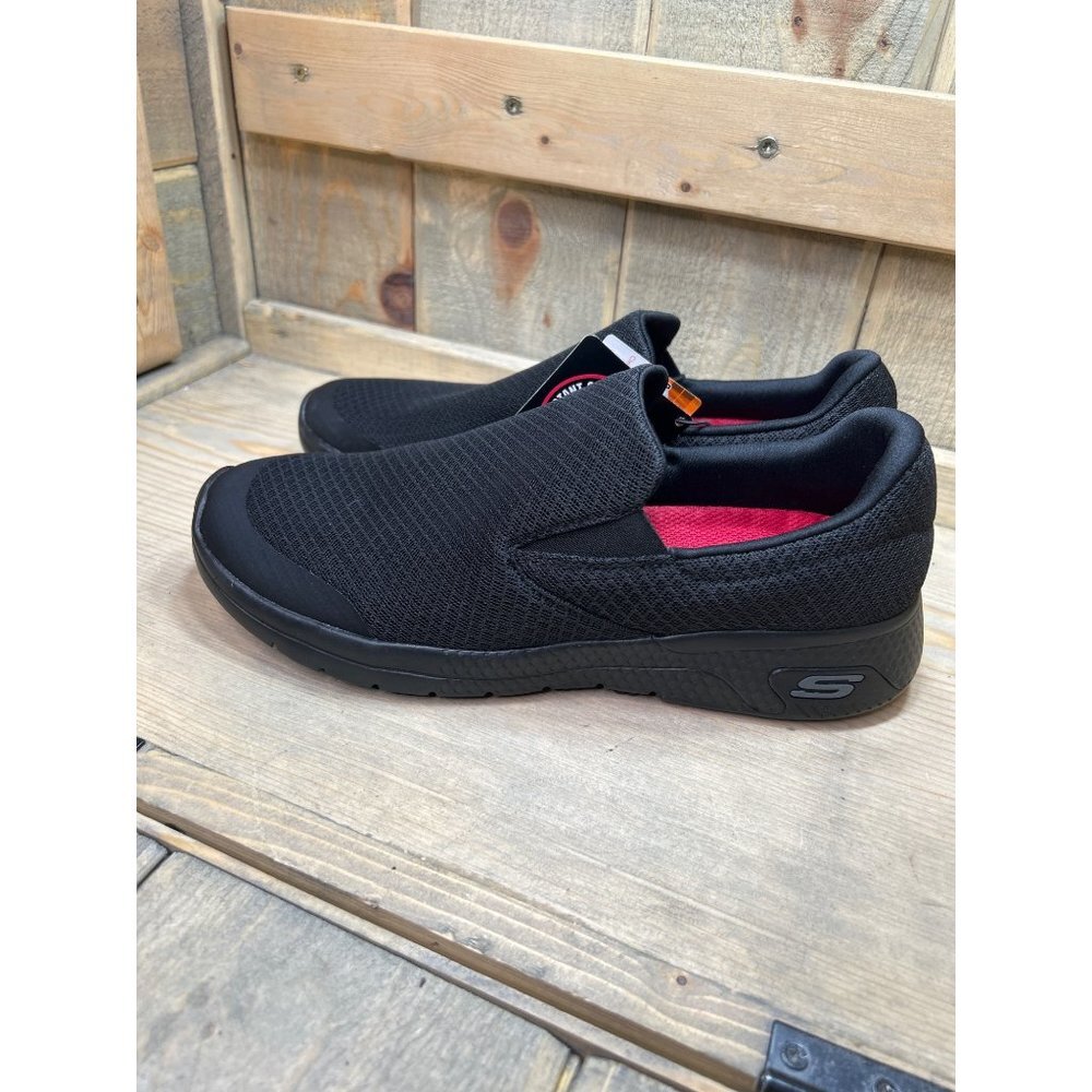US9.5 Skechers Work Marsing SR Women's Shoes Slip Resistant Memory Foam Slip On - Picture 5 of 7